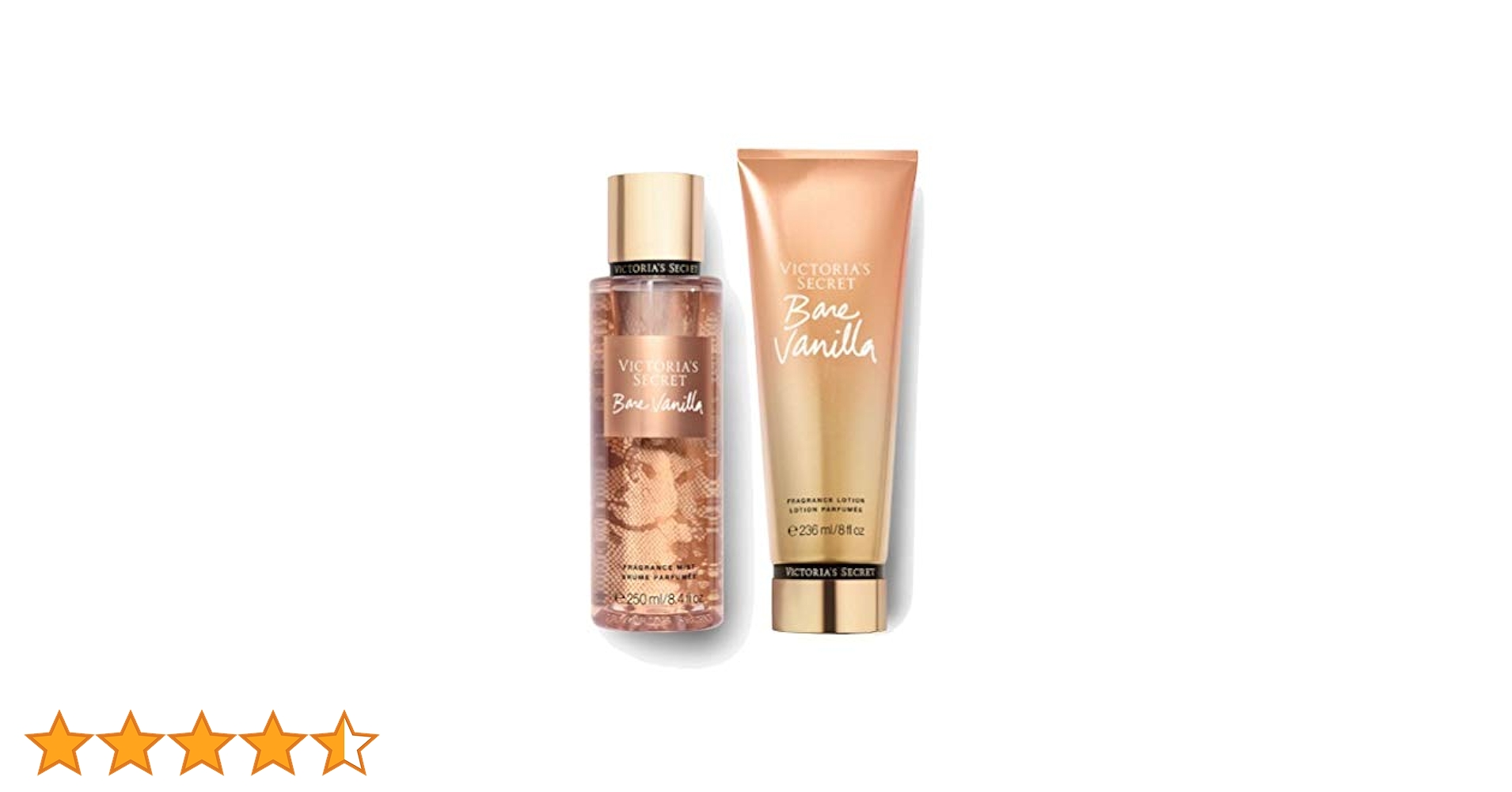 Victoria’s Secret Bare Vanilla SET Victoria's Secret New! Bare Vanilla Mist + Lotion Set 250ml